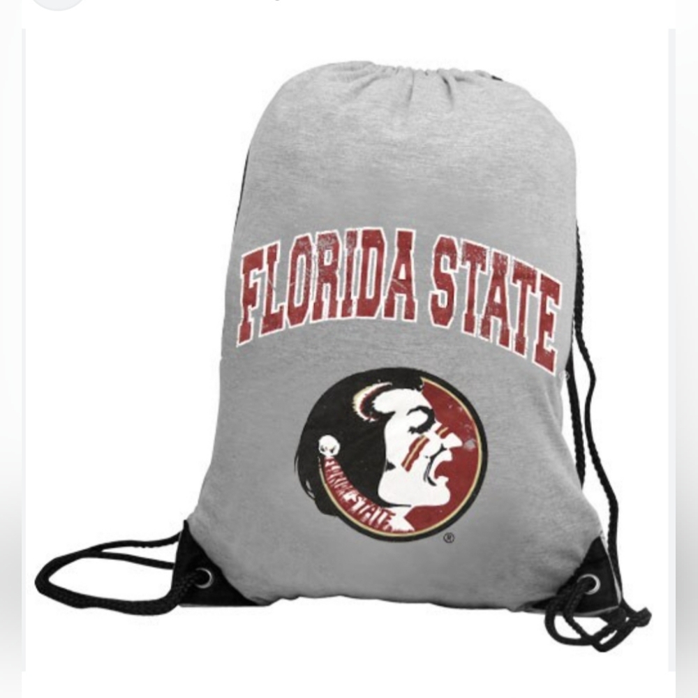 RARE Florida State Seminoles (FSU) Practice Backsack - Ash